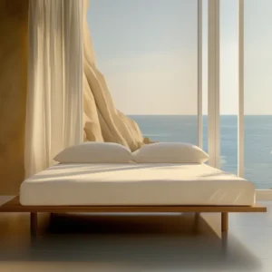 Organic Cotton Sateen Fitted Sheet