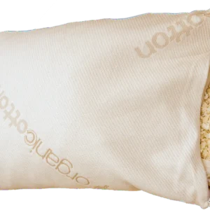 Shredded Rubber Deluxe Organic Pillow